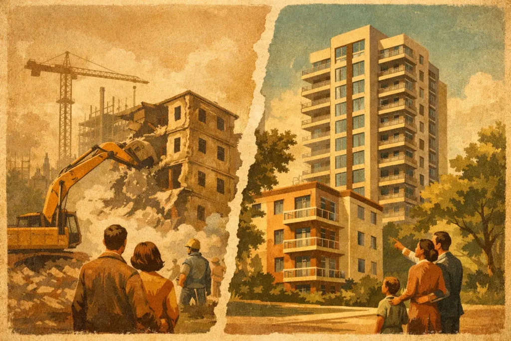פינוי בינוי מול תמ"א 38 - מה באמת עדיף