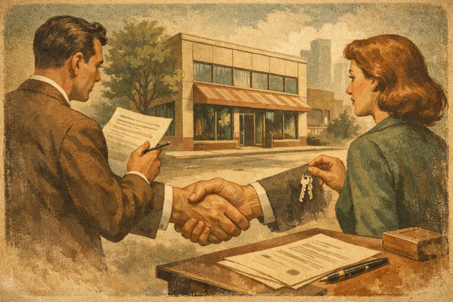 בדיקת חוזה שכירות מסחרית לפני חתימה