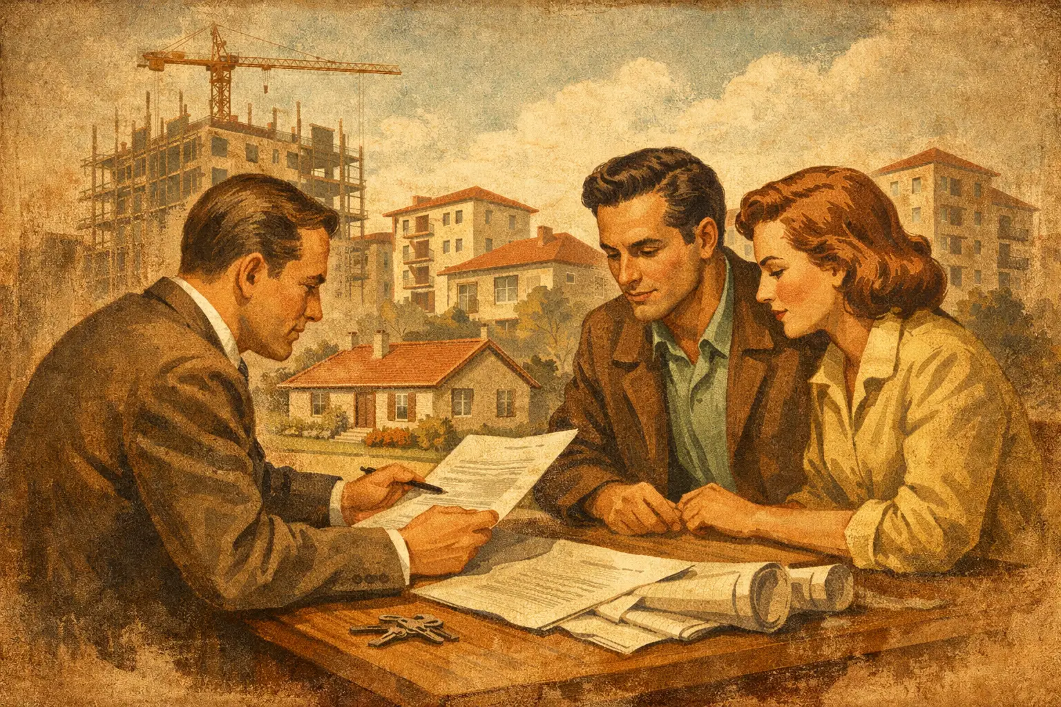סקירת חוזה רכישת דירה מקבלן לפני חתימה